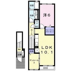 コンフォールＧＲ　Iの物件間取画像